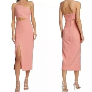 NEW Cinq a Sept Laurile Dress in Peony Pink